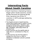 South Carolina Facts