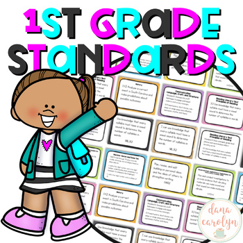 Preview of South Carolina First Grade Standards {I Can Statements and Indicators}