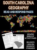 South Carolina Geography: Read and Respond Pages *BUNDLE*