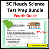 SC Ready Test Prep Bundle 4th Grade Science Review Practic