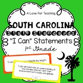 South Carolina State Standards "I Can" Statements {1st Grade}