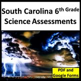 6th Grade Science Assessments for SC Ready South Carolina 