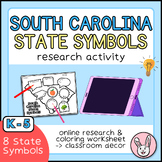 South Carolina State Symbols Activity | 8 Fun Facts