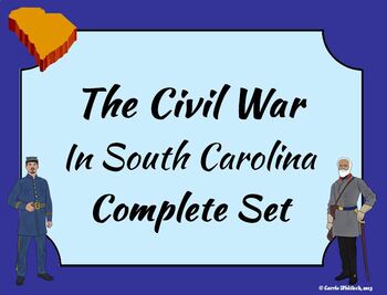 Preview of South Carolina - The Civil War Complete Set 3-4.4