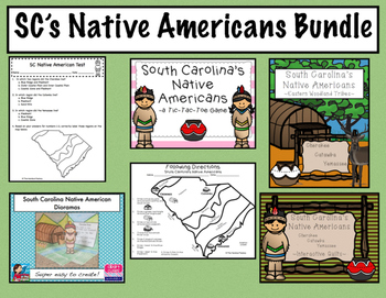 Preview of South Carolina's Native Americans Bundle