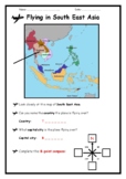South East Asia - Countries and Compass Points Activity