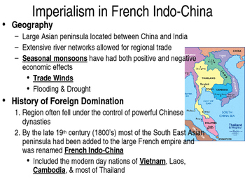 Preview of South East Asia LESSON BUNDLE: Nationalism, Communism, & Conflict