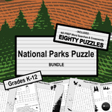 National Parks Puzzle BUNDLE