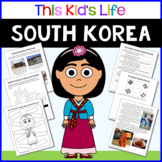 South Korea Country Study: Reading & Writing + Google Slides/PPT