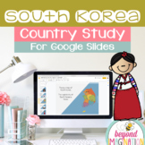 South Korea Country Study for Google Slides Distance Learning
