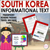 South Korea Country Study- Informational Text PowerPoint, 
