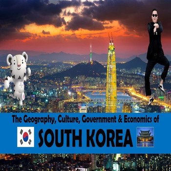 Preview of South Korea PowerPoint | Geography Culture History Government + More