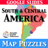 South and Central America Map Puzzles Regions Countries Go