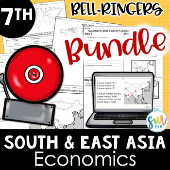 Preview of Southeast Asia Economics Bell Ringers Bundle SS7E7 SS7E8 SS7E9 GSE