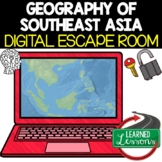 Southeast Asia Geography Digital Escape Room Breakout Room