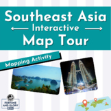 Southeast Asia Interactive Map Tour - Student Mapping Activity