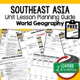Southeast Asia Lesson Plan Guide for World Geography Back 