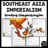 Southeast Asian Imperialism Reading Comprehension Workshee