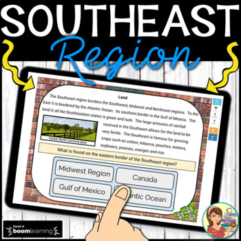 Preview of Southeast Region Digital Boom Cards