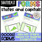 Southeast States and Capitals Quizzes