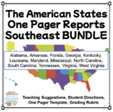 Southeast United States of America One Pager Projects | Ge