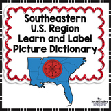 Southeastern Region Learn and Label Picture Dictionary Set