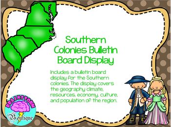 southern colonies geography and climate