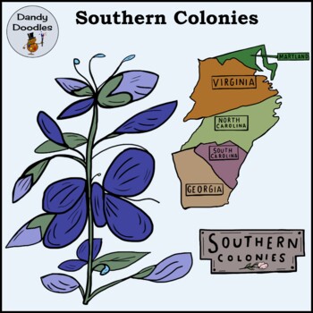 southern colonies crops
