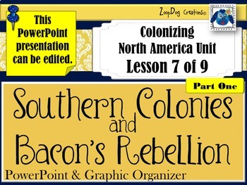 9 Bacon's Rebellion Assignments by Caravel Curriculum