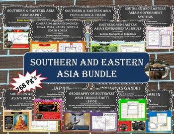 Preview of Southern & Eastern Asia Unit Bundle