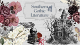 Southern Gothic Literature slides choiceboard graphic orga
