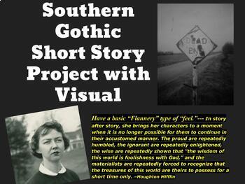 Preview of Southern Gothic Story Project