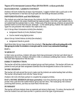 Preview of Southwest Asia Middle East Government Differentiated Tiered Activity