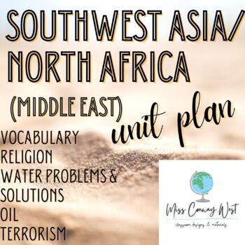 Preview of Southwest Asia and North Africa Unit Plan