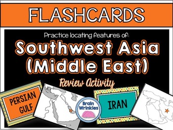 Preview of Southwest Asia's Geography FLASHCARDS