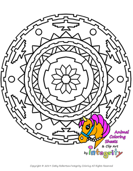southwest mandalas coloring sheets native american coloring pages