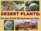 Desert Plants Dichotomous Key / Task Cards Bundle