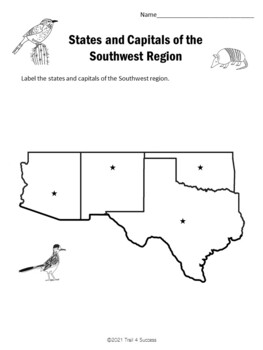 Southwest Region Interactive States Capitals PowerPoint Lesson   Original 227515 3 