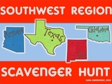 Southwest Region Scavenger Hunt - U.S. Regions