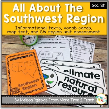 Preview of Southwest Region Unit {1 of 5 US Regions}
