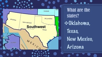 Preview of Southwest Region of the United States Presentation