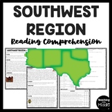 Southwest Region of the United States Reading Comprehensio