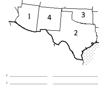 Southwest States Test By StarWarsDoctorWhoTeacher TpT   Original 2353094 1 