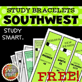 The 5 Regions of the United States STUDY BRACELETS: The SOUTHWEST