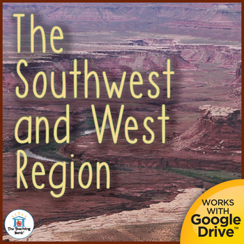 Preview of Southwest and West Regions United States History Unit