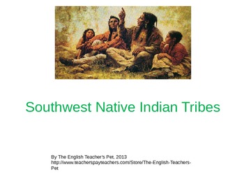 Preview of Southwestern Indian Tribes PowerPoint
