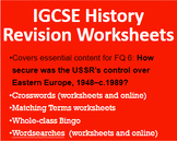 Soviet Control of Europe 1948-1989- REVISION WORKSHEETS: I