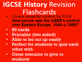 Soviet Control of Europe 1948-89 - 60 REVISION FLASHCARDS:
