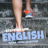 Sp. 1 English & Spanish: nouns, adjectives, pronouns & ver