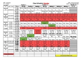 SpEd Moderate / Severe M-F Classroom Schedule Example